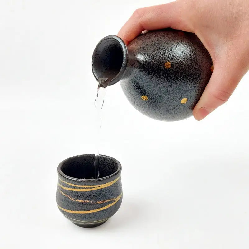 Servizio di sake giapponese artigianale