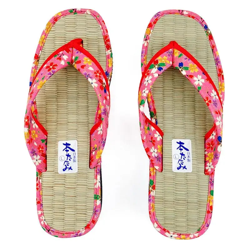 Sakura Pink Japanese Zori - EU 35 - 37
