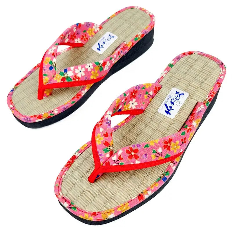 Sakura Pink Japanese Zori - EU 35 - 37