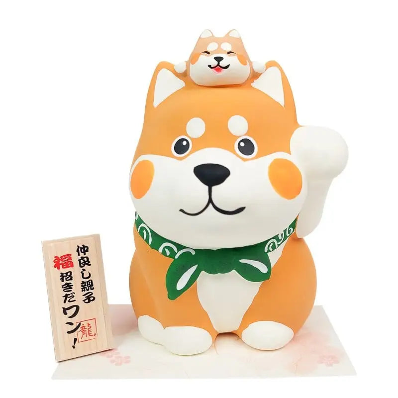 Salvadanaio per cani Shiba Inu