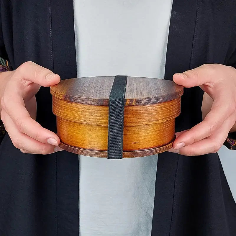 Scatola Bento giapponese rotonda