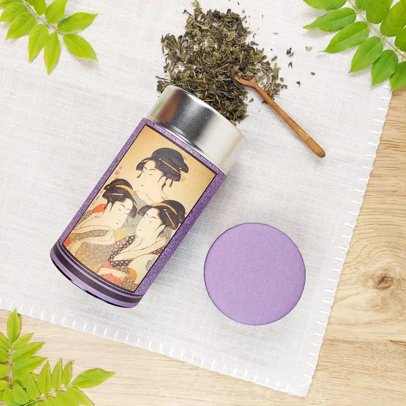 Scatola da tè giapponese Bijinga