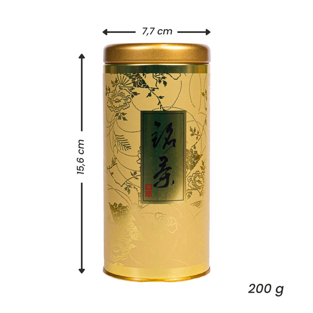 Scatola da Tè Giapponese in Metallo - Gentaku Oro