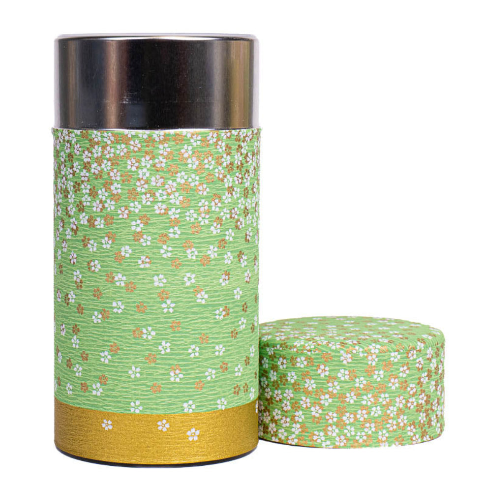 Scatola da Tè Giapponese in Washi - Hanazono Verde