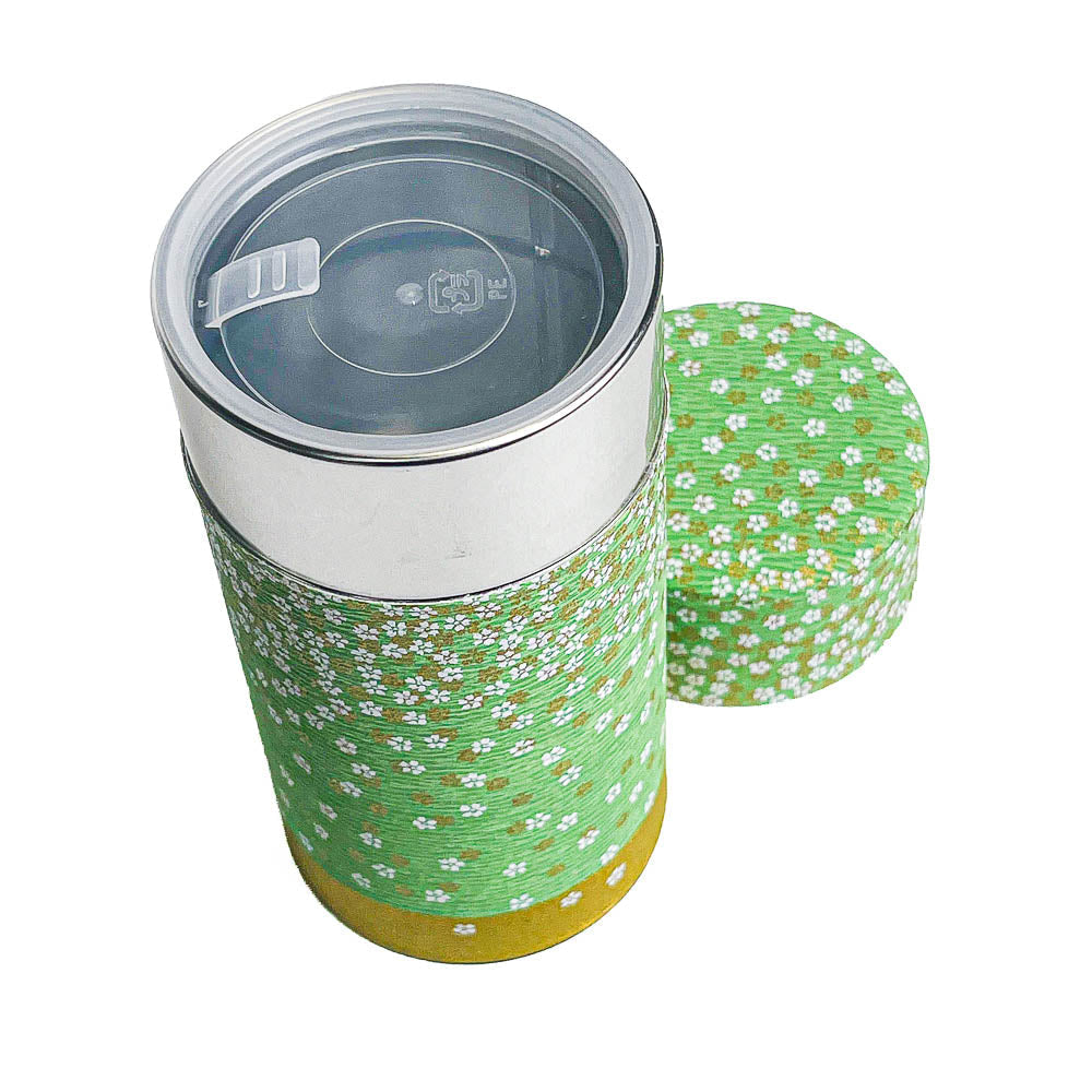 Scatola da Tè Giapponese in Washi - Hanazono Verde