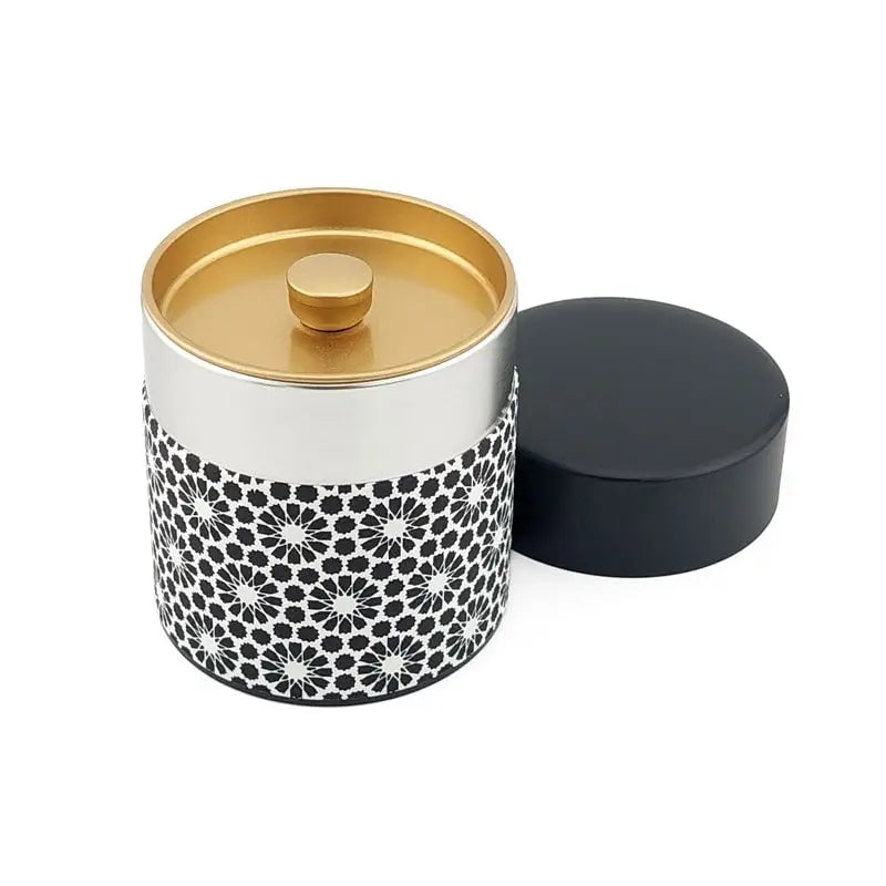 Scatola da tè giapponese Kuro Kiku