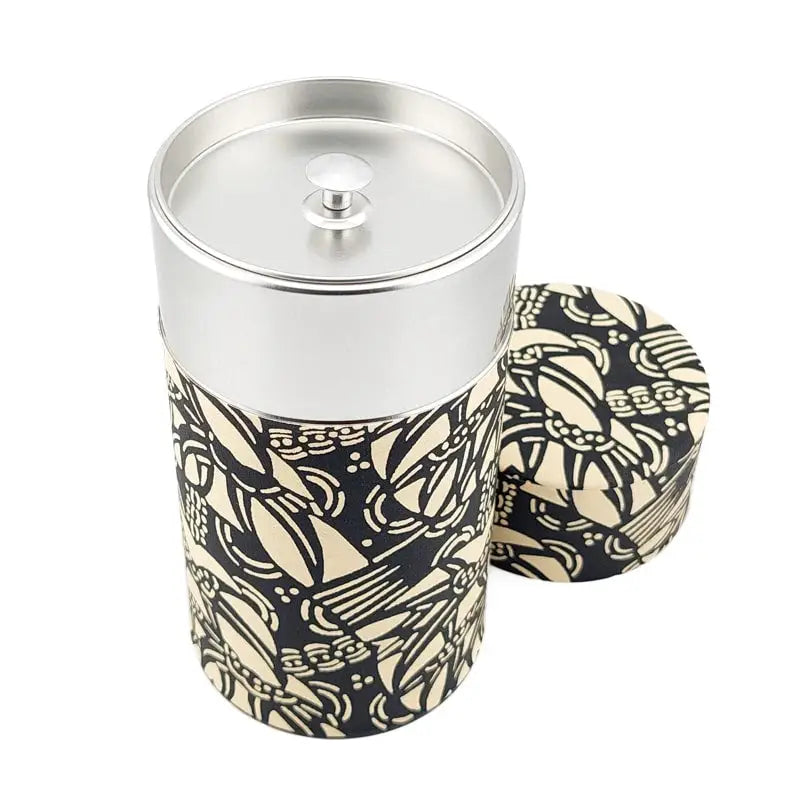 Scatola da tè giapponese Monokuro