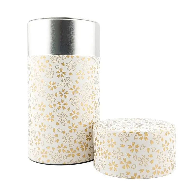 Scatola da tè giapponese Sakura Gold