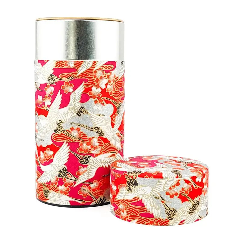 Scatola da tè giapponese Washi Tsuru
