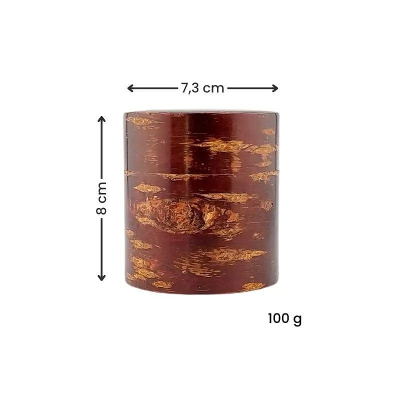 Scatola da tè in corteccia di ciliegio giapponese