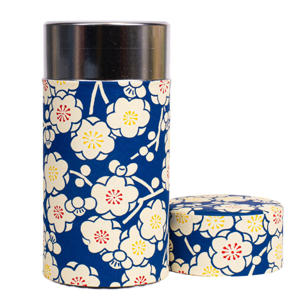 Scatola da Tè in Washi - Ume Blu