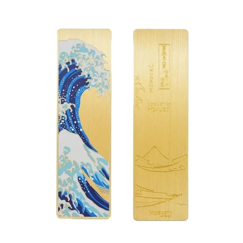 Segnalibro in metallo Grande onda di Kanagawa