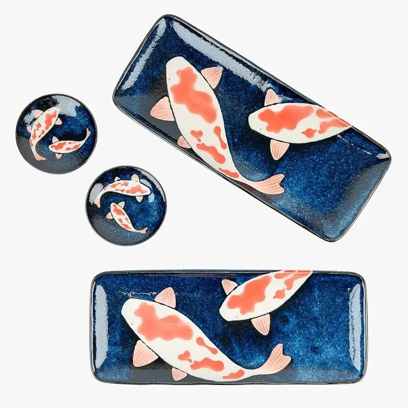 Set di piatti da sushi giapponese