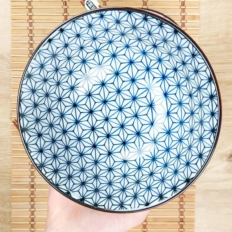 Set di 2 ciotole giapponesi Asanoha