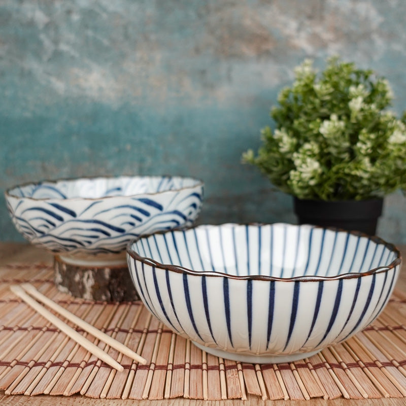 Set di 2 ciotole per ramen giapponesi