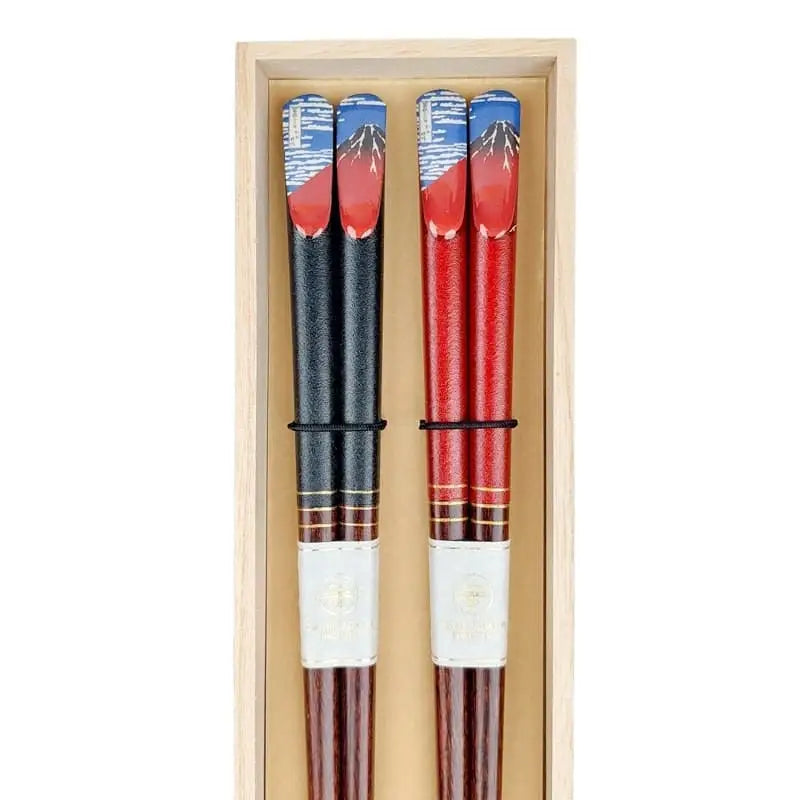 Set di bacchette Mont Fuji Red