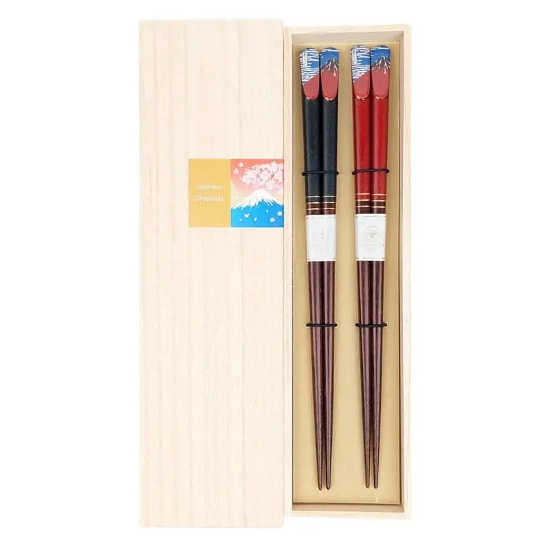 Set di bacchette Mont Fuji Red