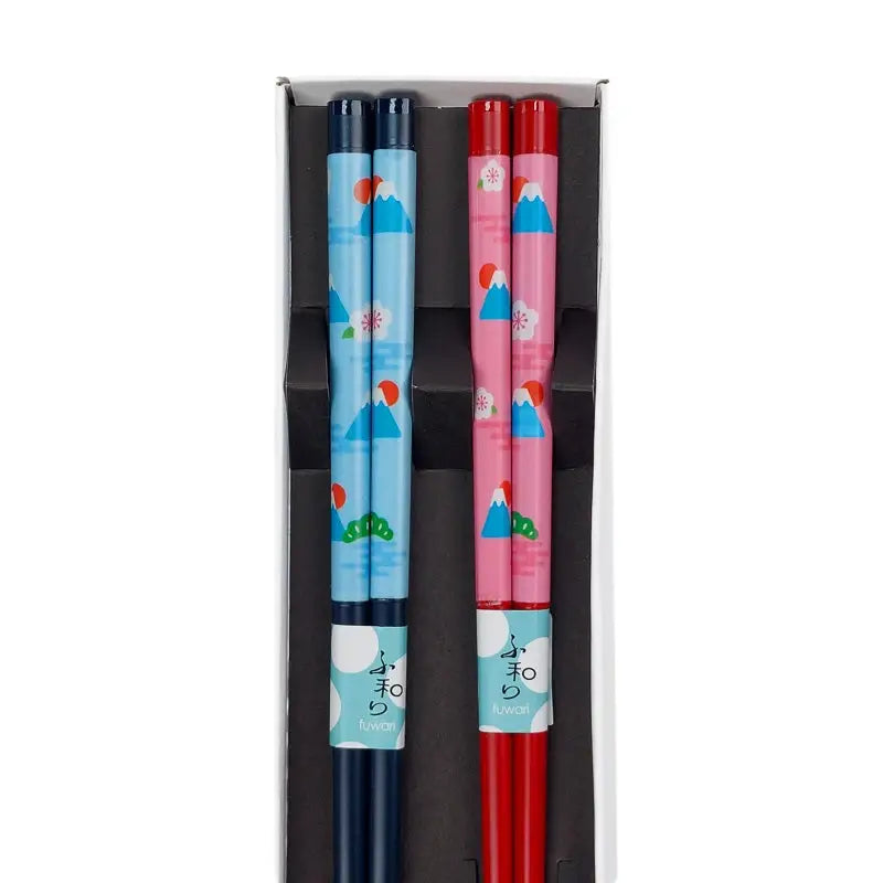 Set di bacchette giapponesi Mount Fuji