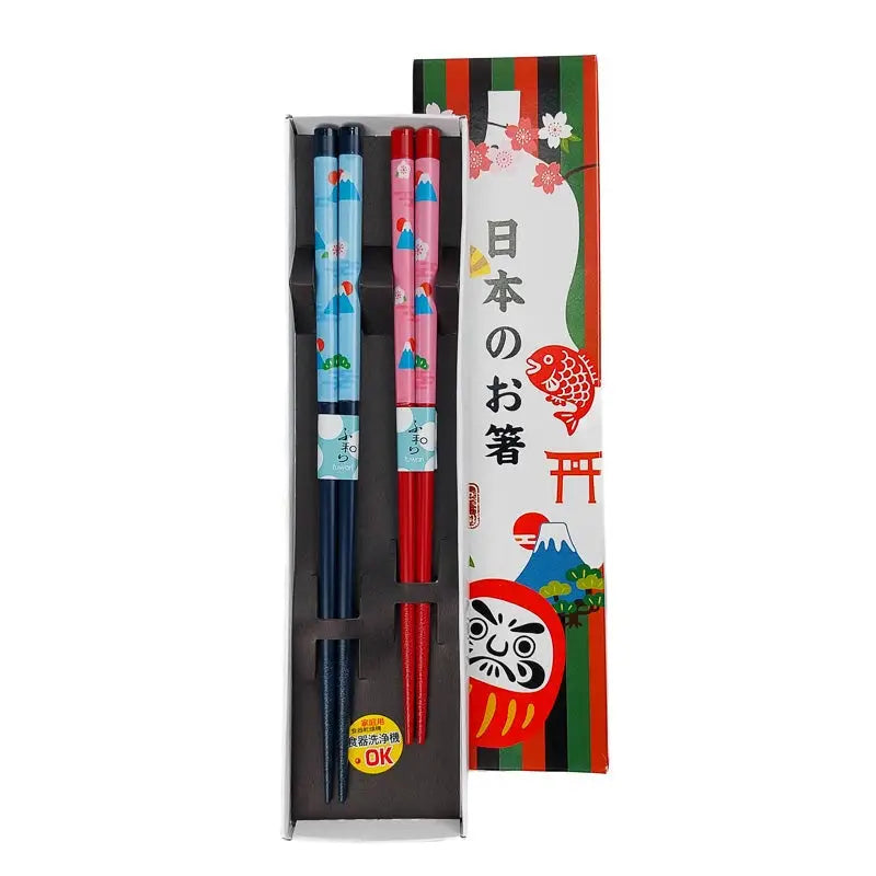 Set di bacchette giapponesi Mount Fuji
