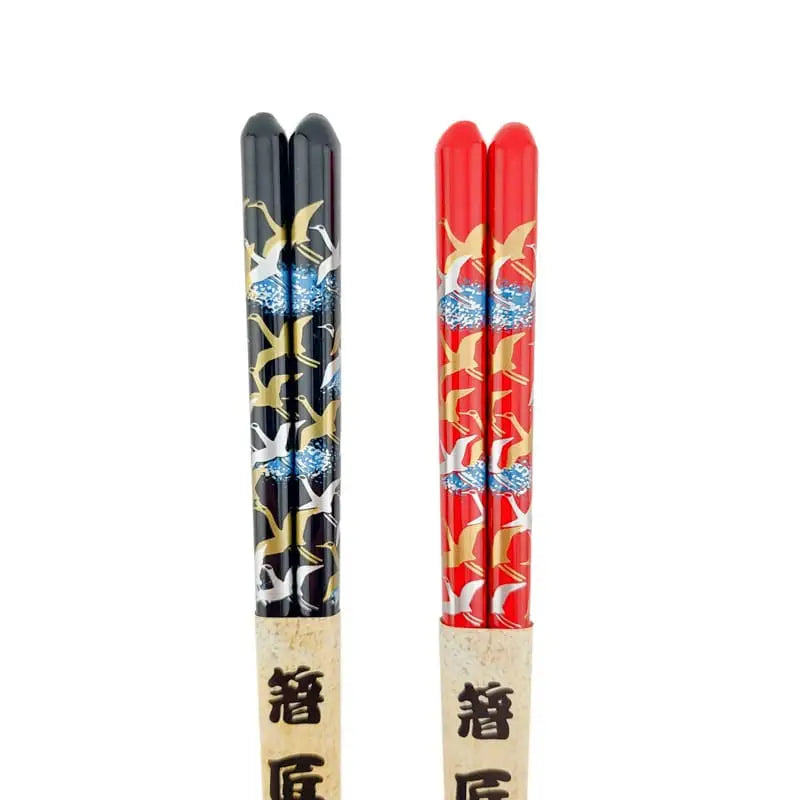Set di bacchette giapponesi Tsuru