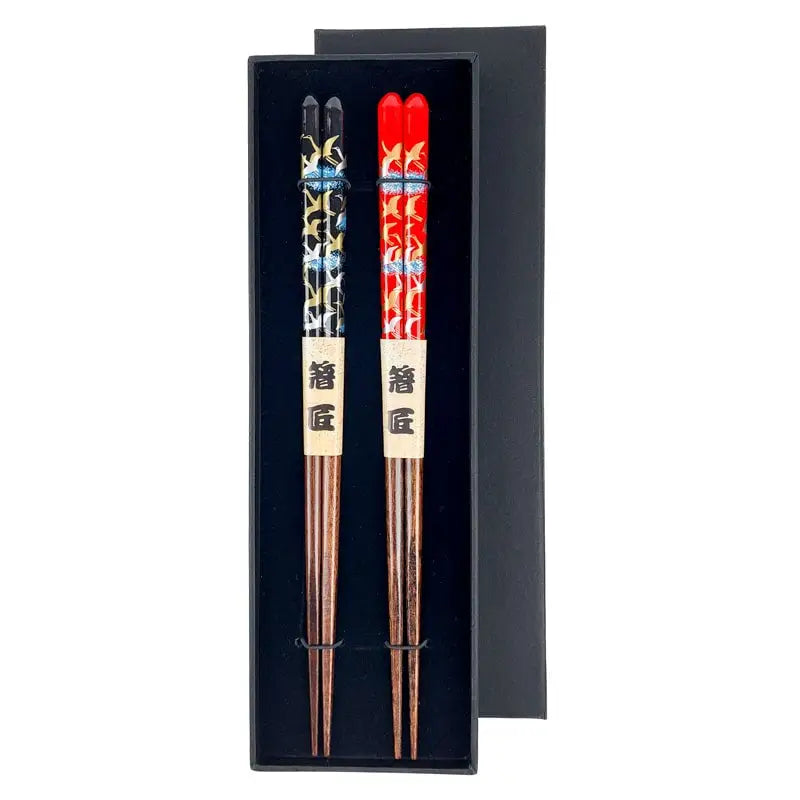 Set di bacchette giapponesi Tsuru