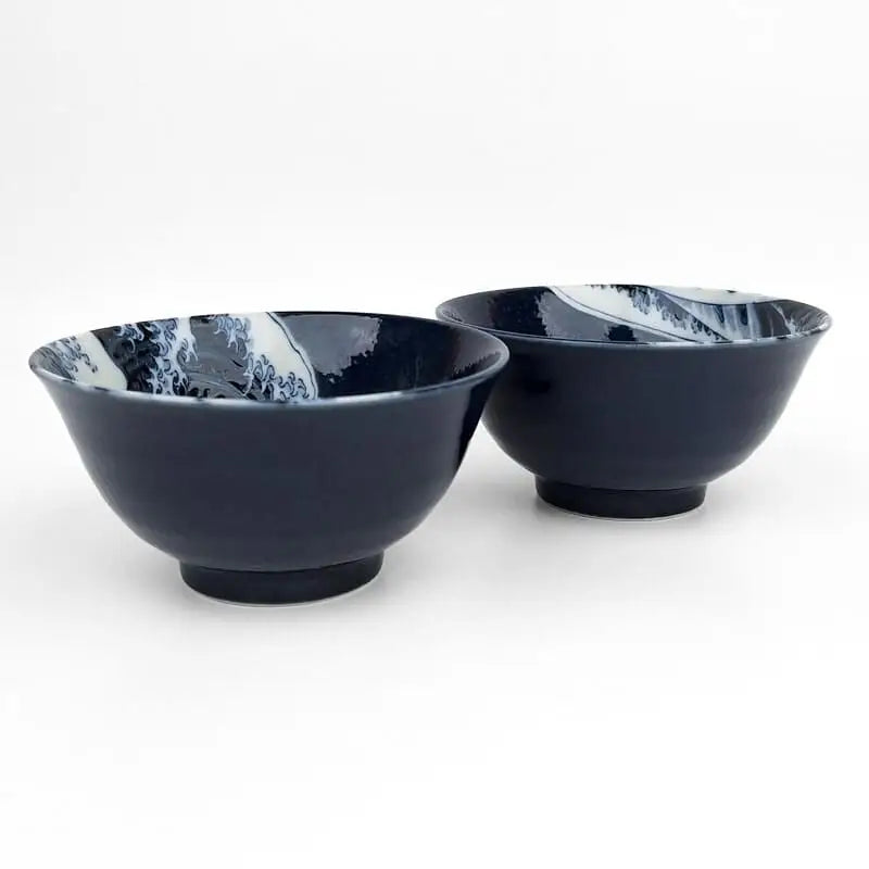 Set di 2 ciotole giapponesi Kanagawa
