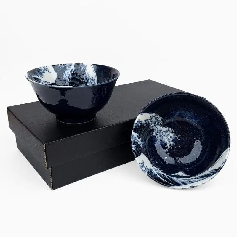 Set di 2 ciotole giapponesi Kanagawa