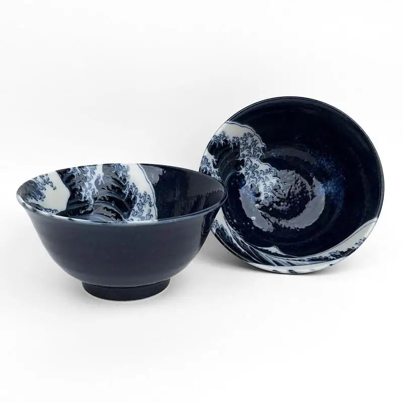 Set di 2 ciotole giapponesi Kanagawa
