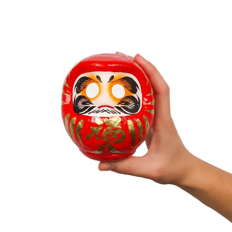Set di 4 Daruma grandi - 12 cm