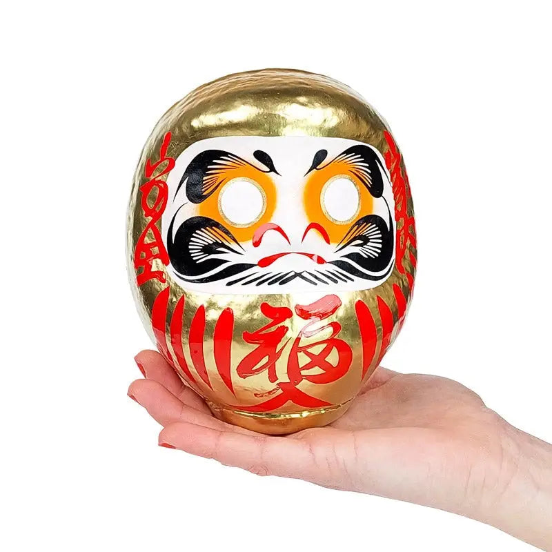 Set di 4 Daruma grandi - 15 cm