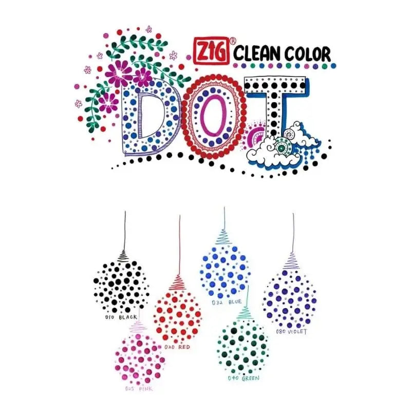 Set di 6 pennarelli a doppia punta