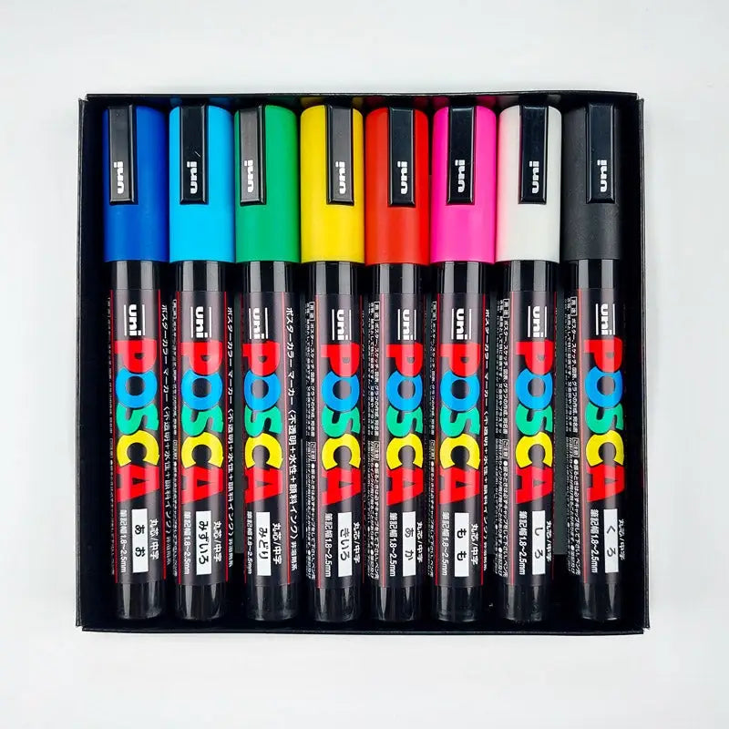 Set di 8 pennarelli Posca