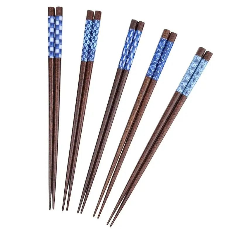 Set di bacchette giapponesi Aizome
