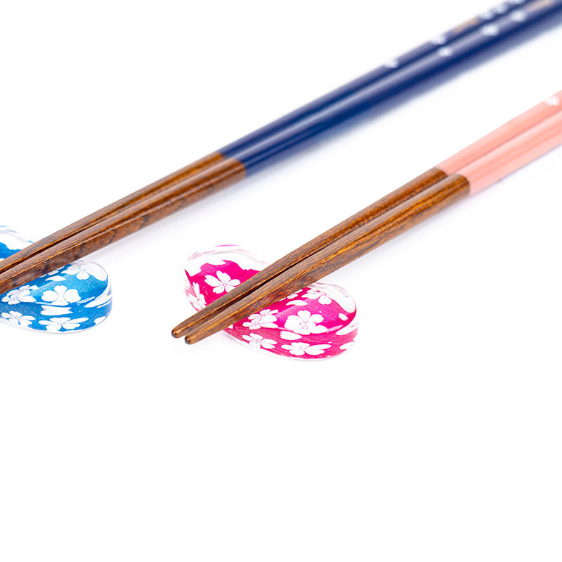 Set di bacchette giapponesi Sakura Usagi e supporti