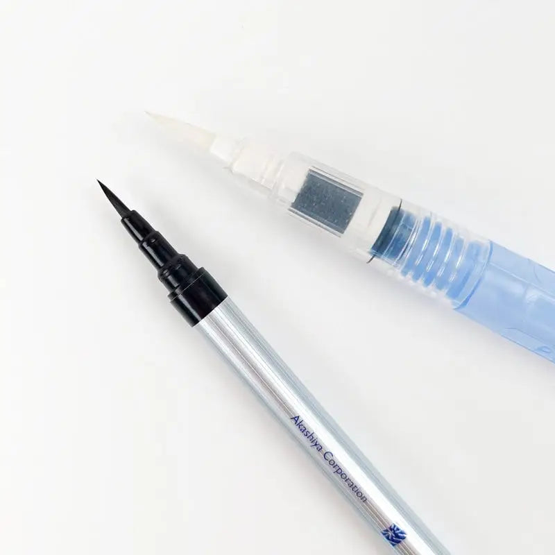 Set di penna e pennello per acquerello