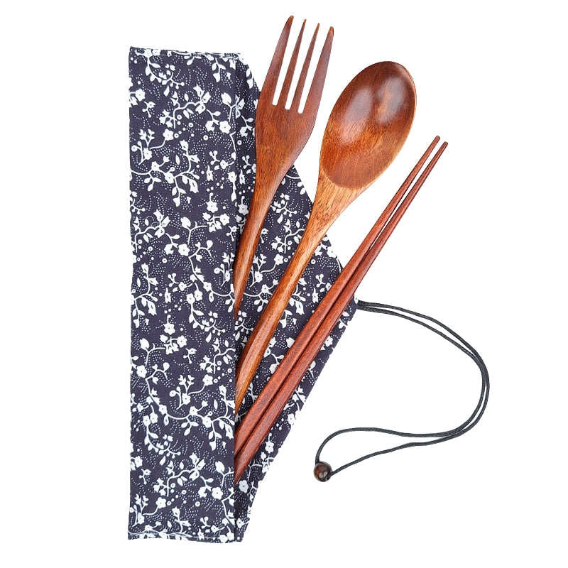 Set Posate Giapponesi - Legno