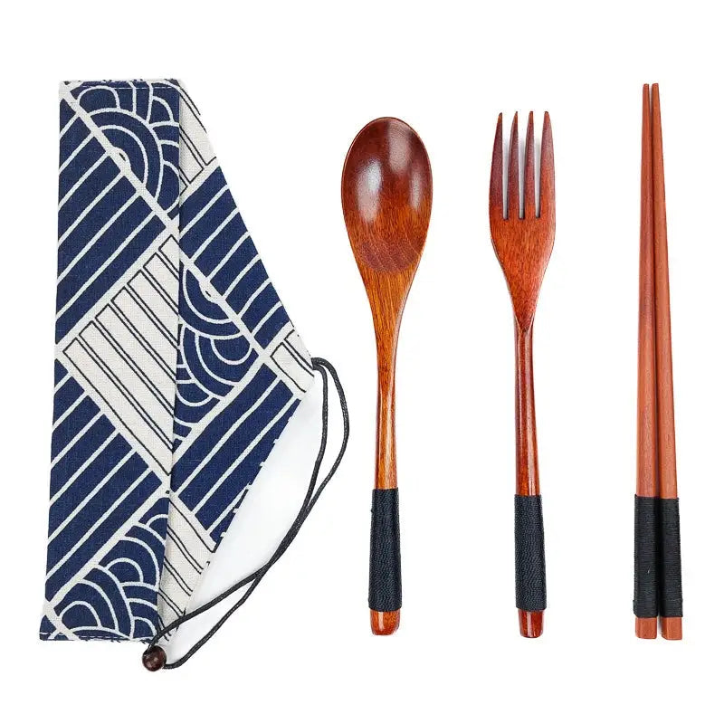 Set di posate giapponesi patchwork
