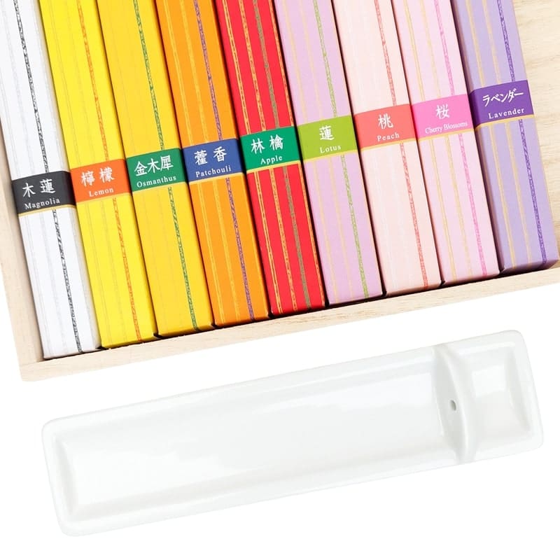 Set regalo di incenso giapponese superiore