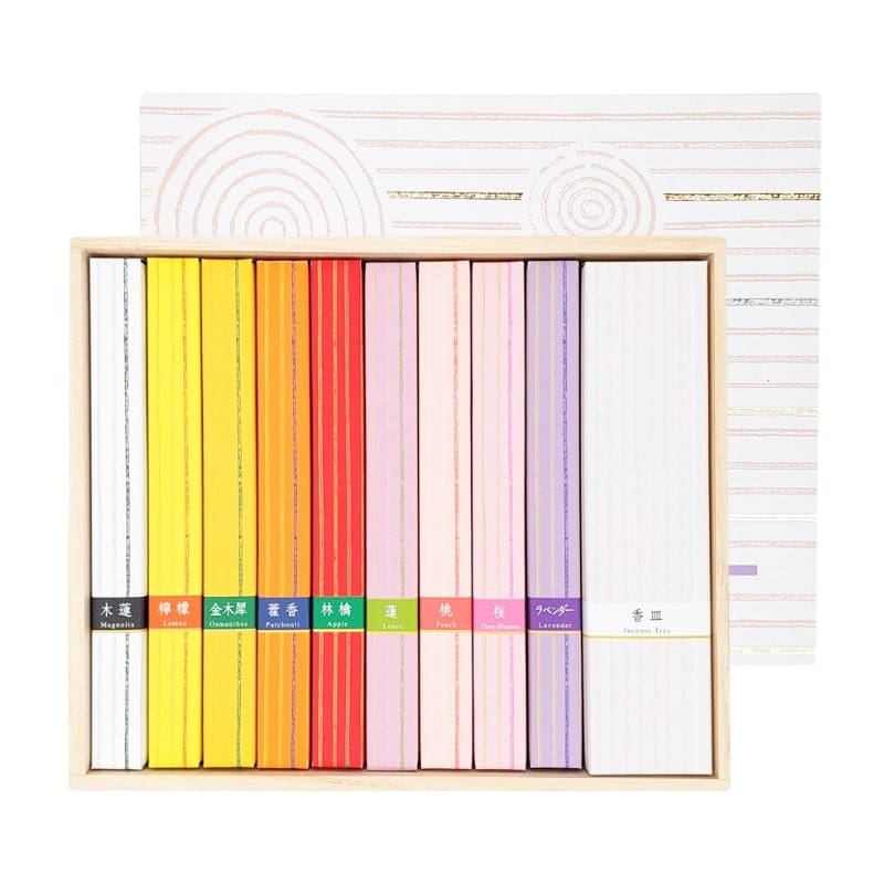 Set regalo di incenso giapponese superiore