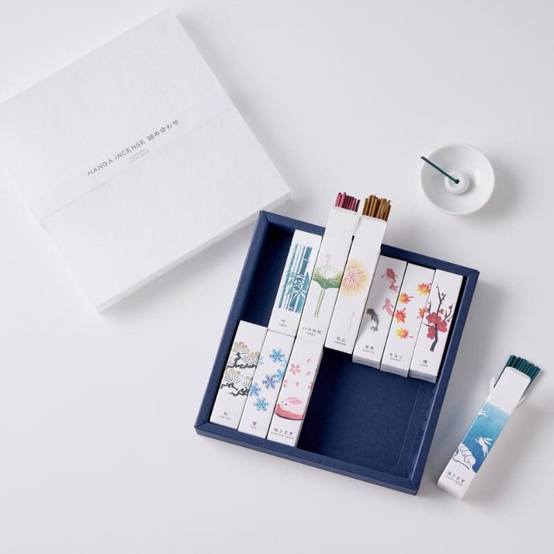 Set regalo di incenso giapponese Quattro Stagioni