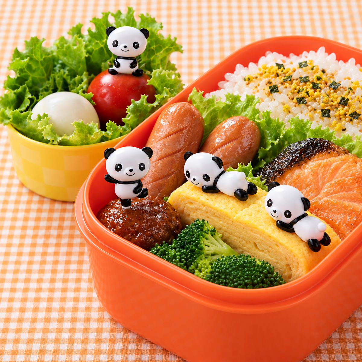 Spiedini Bento Panda Kawaii