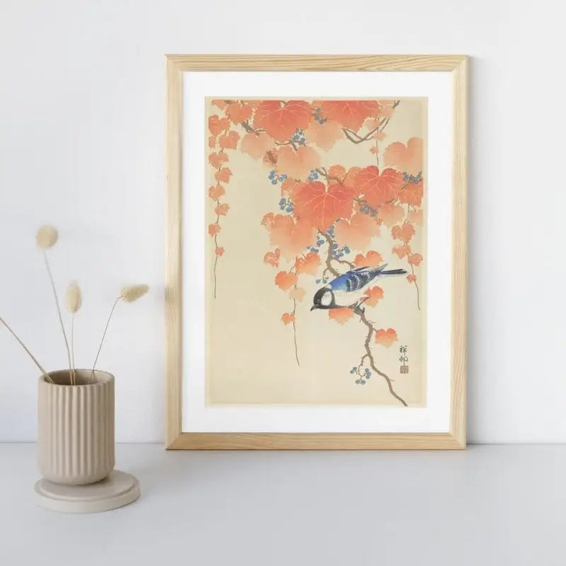 Stampa Chickadee giapponese - A3