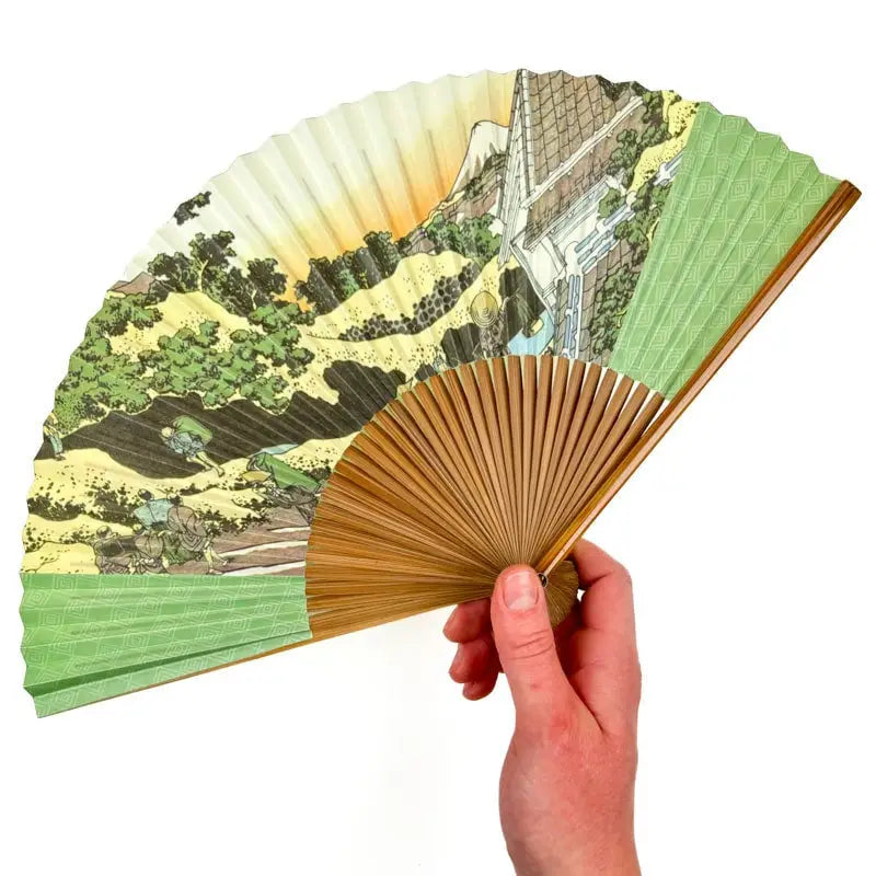 Stampa giapponese a ventaglio