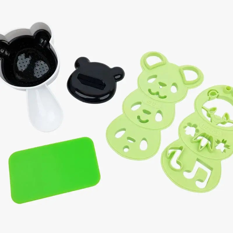 Stampo per onigiri con testa di panda