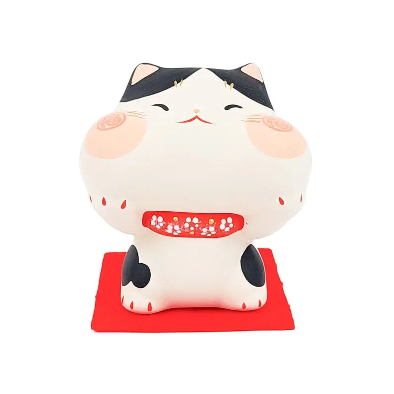 Statuetta di gatto Guance Plump