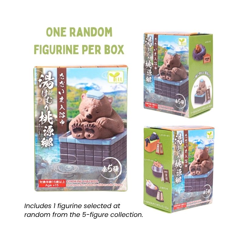 Statuetta Gachapon - Animale al Bagno