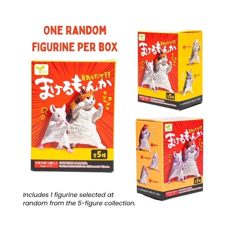 Statuetta Gachapon - Animale Litigioso