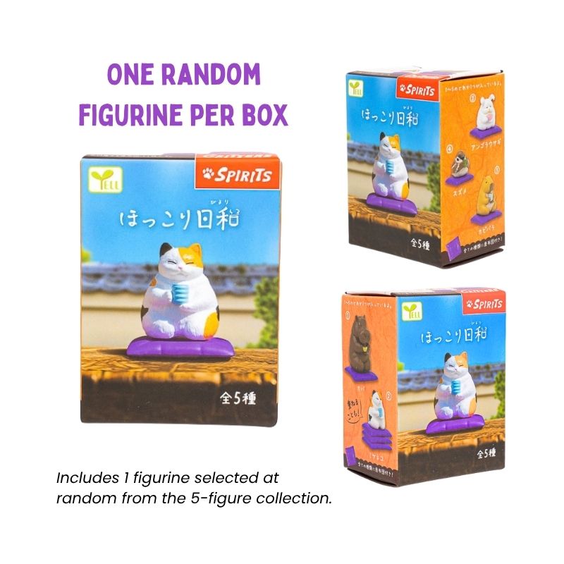 Statuetta Gachapon - Animale su un Cuscino