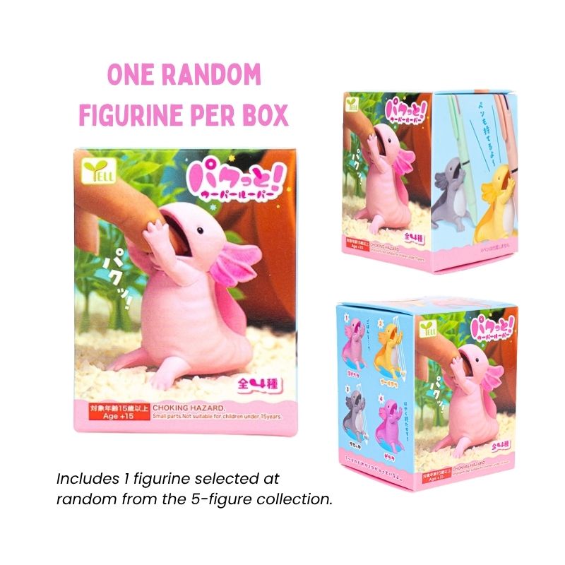 Statuetta Gachapon - Axolotl Portapenne