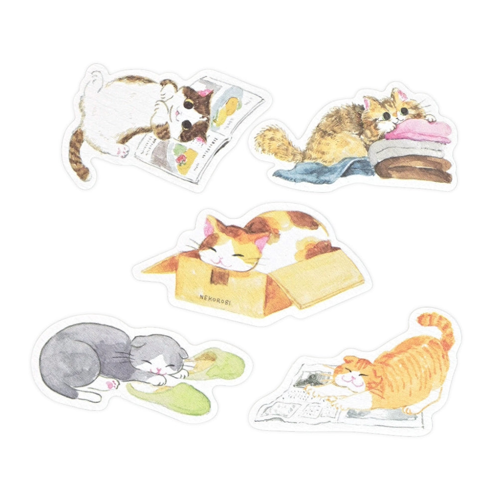 Sticker Giapponesi - Gatti Nekorobi